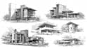 do architecture sketches in high quality