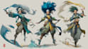 create concept art and illustration