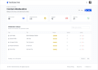 design a modern saas dashboard or web app UI in figma