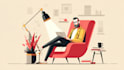 create modern flat design illustration