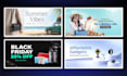 design professional website banner ads for ecommerce and social media