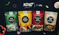 design potato chips,chili,snacks,toast,pouch label packaging