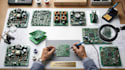 do electronics engineering design, electrical engineering, robotics, pcb layout