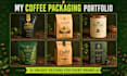 design coffee packaging, coffee bag, label, and pouch design