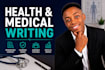 be your health, fitness, medical blog or article ghostwriter as a pharmacist