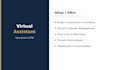 be your virtual assistant for operations and project management