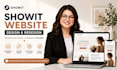 fix showit website errors, bugs, redesign and  customize your website