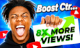 create the best CTR youtube thumbnails