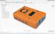 design pcb enclosure metal case or metal cover for electronic devices or pcb
