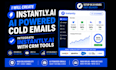 setup instantly ai ai powered cold email integrate instantly ai with crm tools