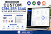 develop custom CRM software , erp, saas, and PHP web applications