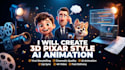 3d animation pixar animation kid animation ai storytelling african folktale