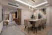 relayout residential interior, remodel living area from cad drawing, cgi render