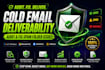 audit your cold email deliverability and fix spam folder issues