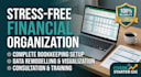 do professional bookkeeping and financial data cleanup in excel