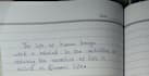 write clear handwritten economics notes
