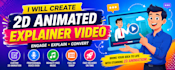 create 2d animated explainer video