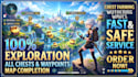 provide wuthering waves exploration chest farming map completion and quest help