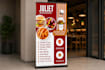 design roll up banner and standee
