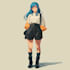 draw cute and beautiful anime art