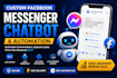develop a custom facebook messenger chatbot and automation