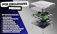 design esp32 pcb enclosure arduino and electronic casing, pcb housing, pcb clone
