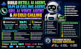 build retell ai voice agent, ai receptionist and appointment setter