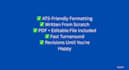and design a professional CV that gets you hired