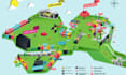 design a custom isometric festival map and event map illustration