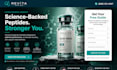 build research peptide website fda compliant peptide website supplement website