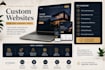 build a modern responsive website using HTML CSS javascript and react