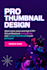 design professional youtube thumbnails and canva banners