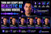 transform your voice or script into ai lip sync video