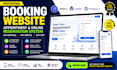 create booking website appointment website, online reservation system