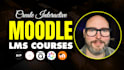 create interactive moodle courses, quizzes with h5p, scorm in your lms website