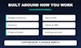 build a custom excel or google sheets dashboard and tracker