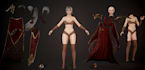 modify 3d animated character,modular asset, humanoid rig,arkit shapes,vrm avatar