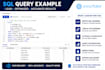 write sql queries in snowflake database