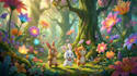create cinematic 3d cartoon animation in movie style