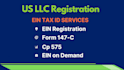 do us llc registration, us llc formation and ein from irs