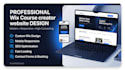 wix course website design online coaching membership site creator platform