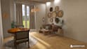 do photorealistic 3d interior rendering and spatial design