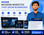develop a professional custom website