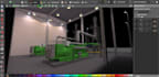 create a lighting simulation indoor and outdoor using dialux