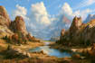 do amazing fantasy landscape