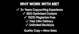 write persuasive website copy and sales content that converts