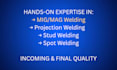do welding inspection, ndt testing , quality control expert
