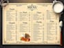 design professional restaurant menu