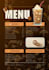 designe a menu and logo