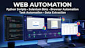 develop web automation, python scripts, selenium bot and browser automation